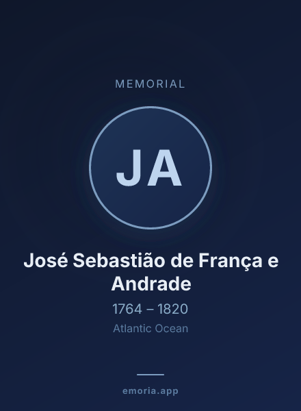 Memorial portrait of José Sebastião de França e Andrade