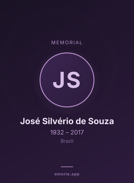 Memorial portrait of José Silvério de Souza