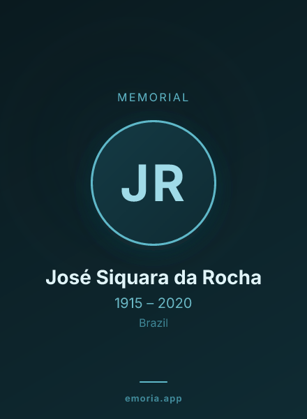 Memorial portrait of José Siquara da Rocha