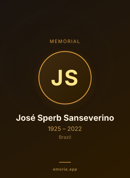 Memorial portrait of José Sperb Sanseverino