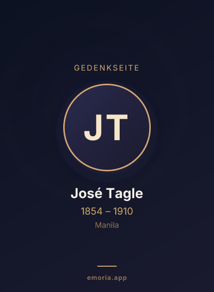 Gedenkportrait von José Tagle