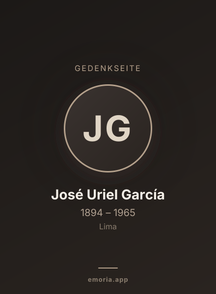 Gedenkportrait von José Uriel García