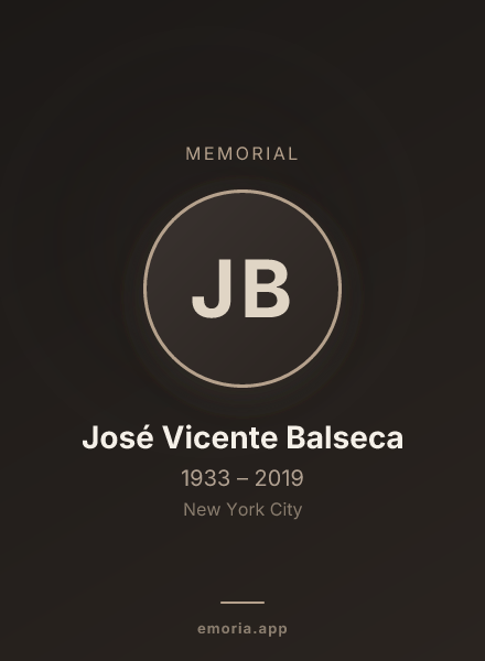 Memorial portrait of José Vicente Balseca