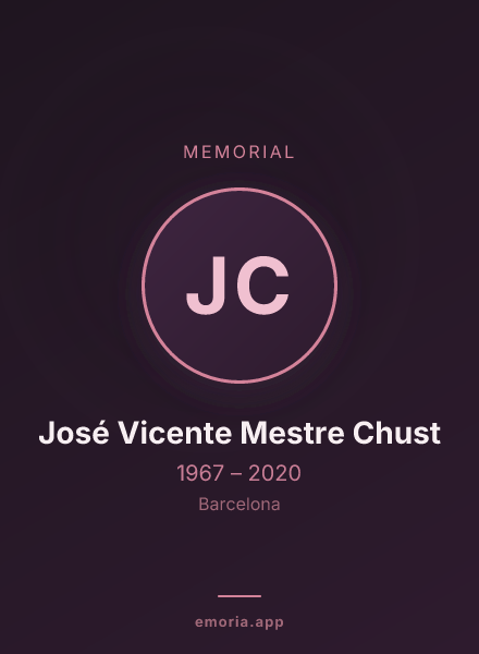 Memorial portrait of José Vicente Mestre Chust