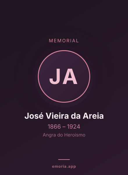 Memorial portrait of José Vieira da Areia