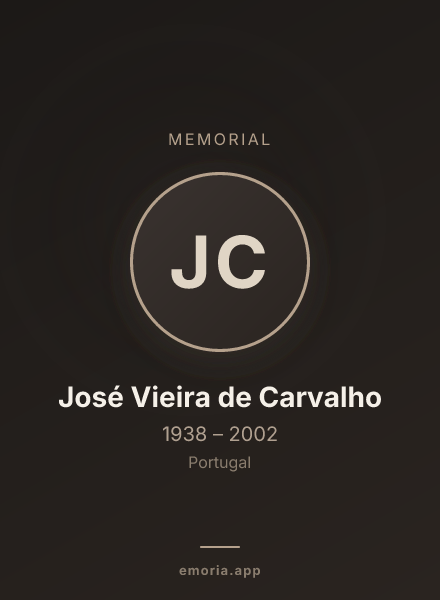 Memorial portrait of José Vieira de Carvalho