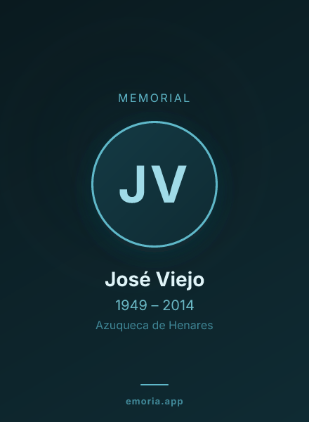 Memorial portrait of José Viejo