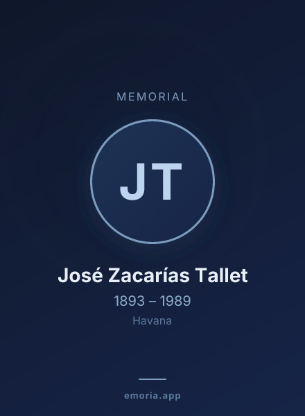 Memorial portrait of José Zacarías Tallet