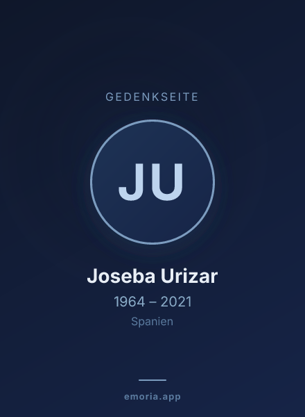 Gedenkportrait von Joseba Urizar