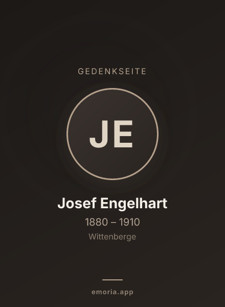 Gedenkportrait von Josef Engelhart