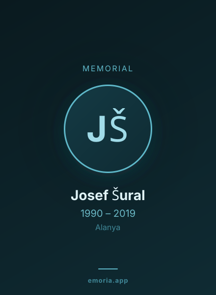 Memorial portrait of Josef Šural