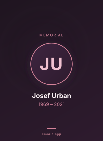 Memorial portrait of Josef Urban