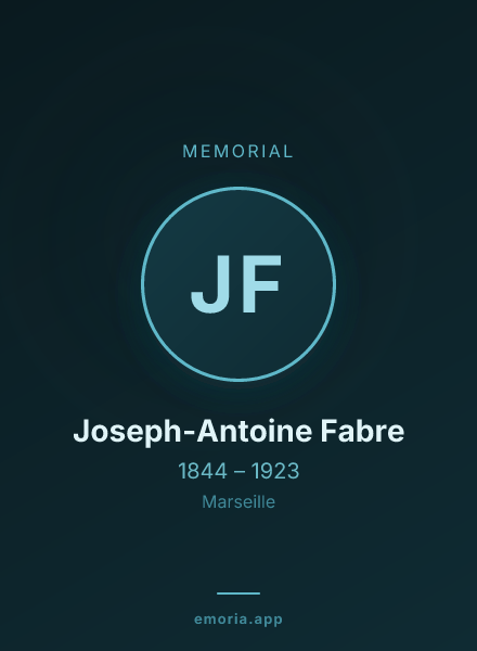 Memorial portrait of Joseph-Antoine Fabre