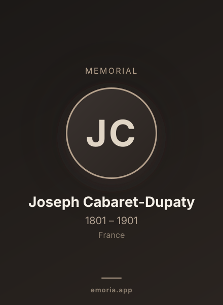 Memorial portrait of Joseph Cabaret-Dupaty