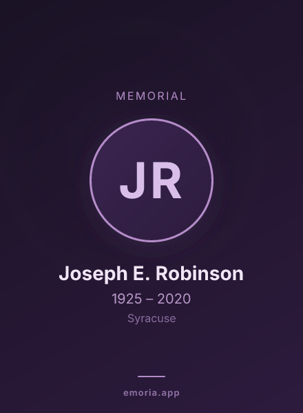 Memorial portrait of Joseph E. Robinson