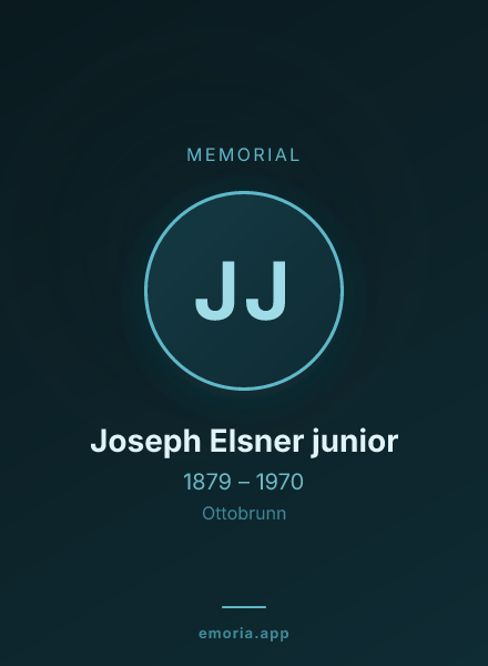 Memorial portrait of Joseph Elsner junior