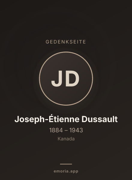 Gedenkportrait von Joseph-Étienne Dussault