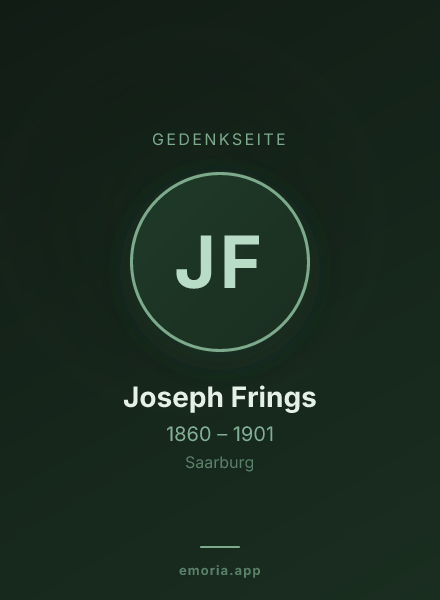 Gedenkportrait von Joseph Frings