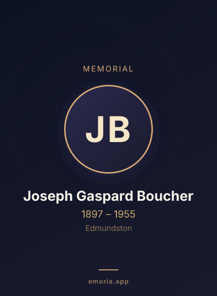 Memorial portrait of Joseph Gaspard Boucher