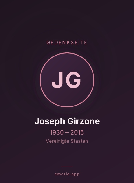 Gedenkportrait von Joseph Girzone