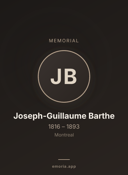Memorial portrait of Joseph-Guillaume Barthe