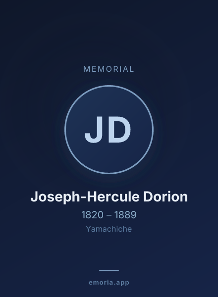 Memorial portrait of Joseph-Hercule Dorion