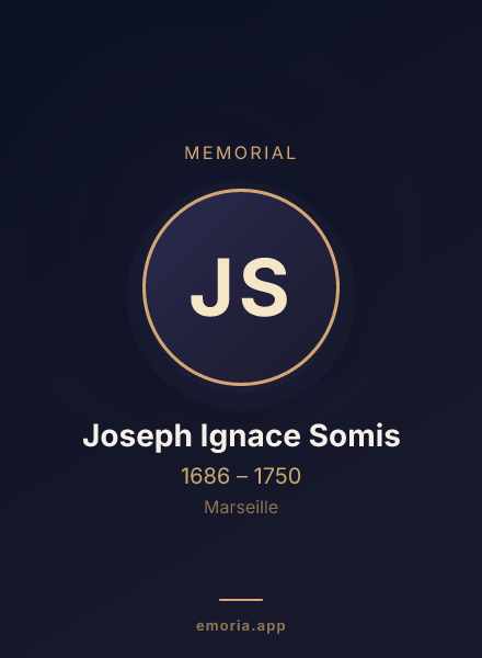 Memorial portrait of Joseph Ignace Somis