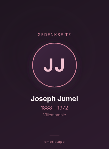 Gedenkportrait von Joseph Jumel