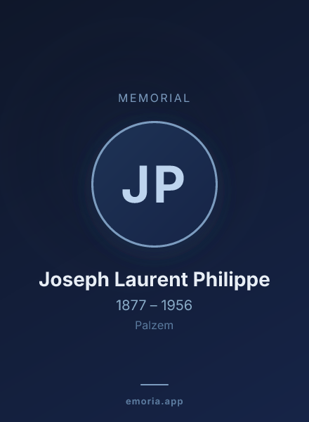 Memorial portrait of Joseph Laurent Philippe