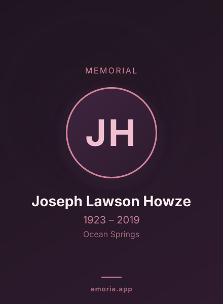 Memorial portrait of Joseph Lawson Howze