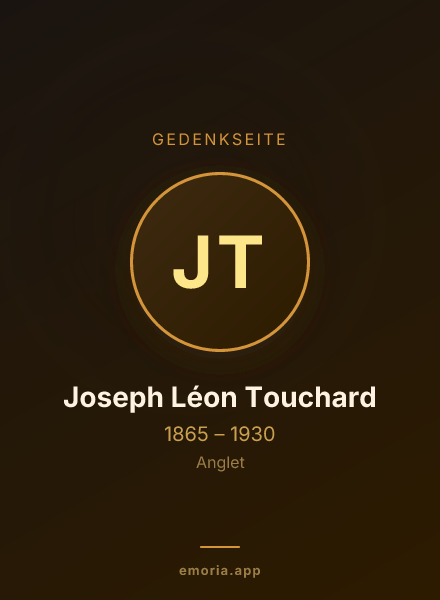 Gedenkportrait von Joseph Léon Touchard