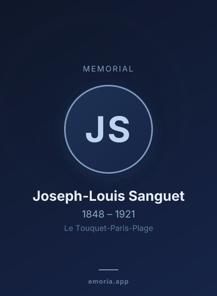 Memorial portrait of Joseph-Louis Sanguet