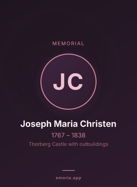 Memorial portrait of Joseph Maria Christen