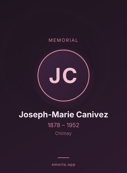 Memorial portrait of Joseph-Marie Canivez