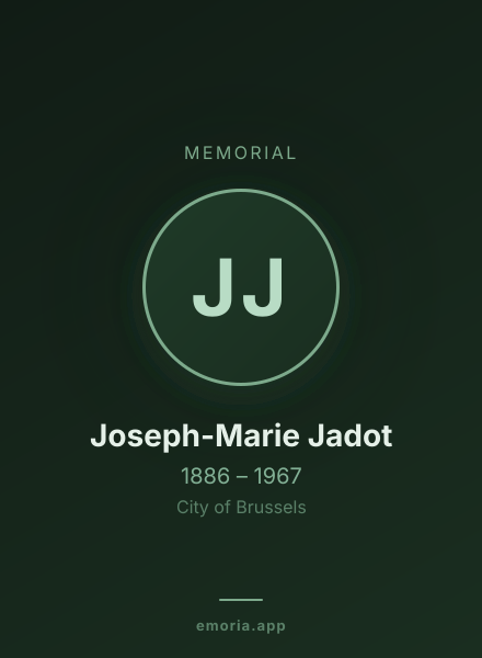 Memorial portrait of Joseph-Marie Jadot