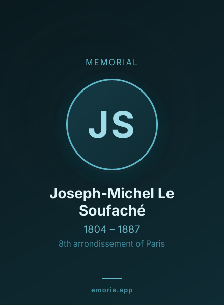 Memorial portrait of Joseph-Michel Le Soufaché