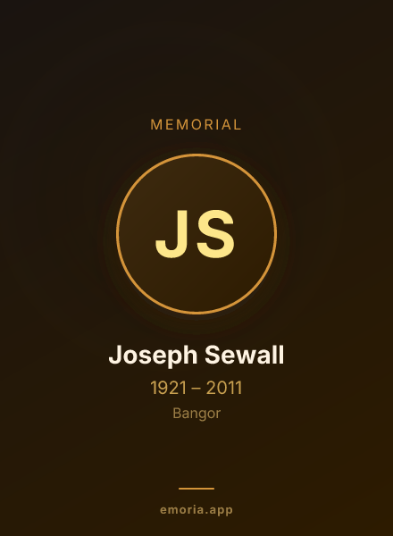 Memorial portrait of Joseph Sewall