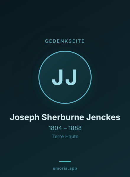 Gedenkportrait von Joseph Sherburne Jenckes