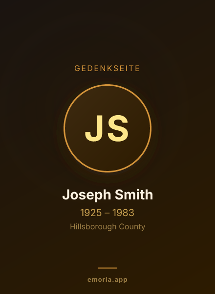 Gedenkportrait von Joseph Smith