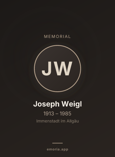 Memorial portrait of Joseph Weigl