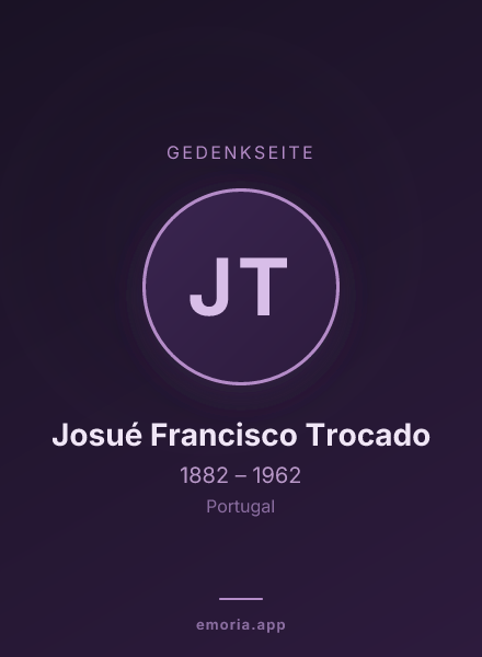 Gedenkportrait von Josué Francisco Trocado