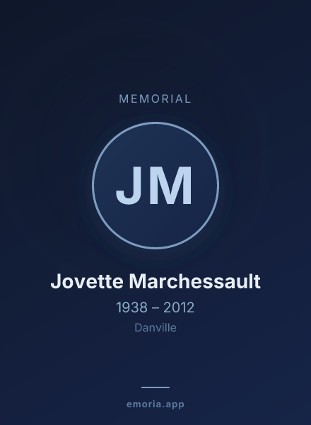 Memorial portrait of Jovette Marchessault
