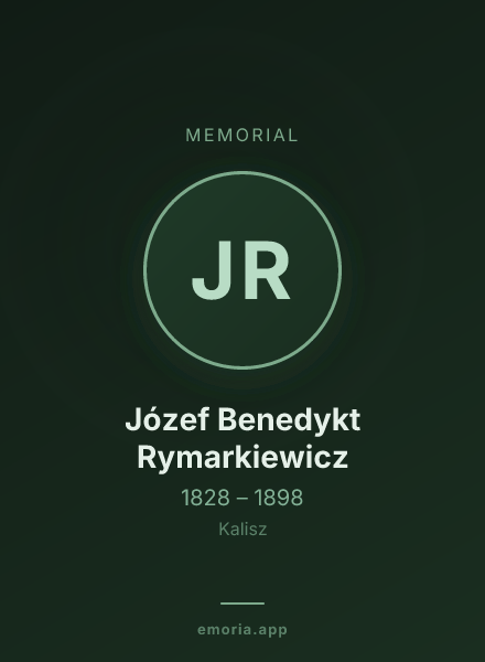 Memorial portrait of Józef Benedykt Rymarkiewicz
