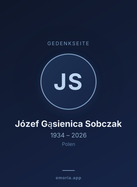 Gedenkportrait von Józef Gąsienica Sobczak