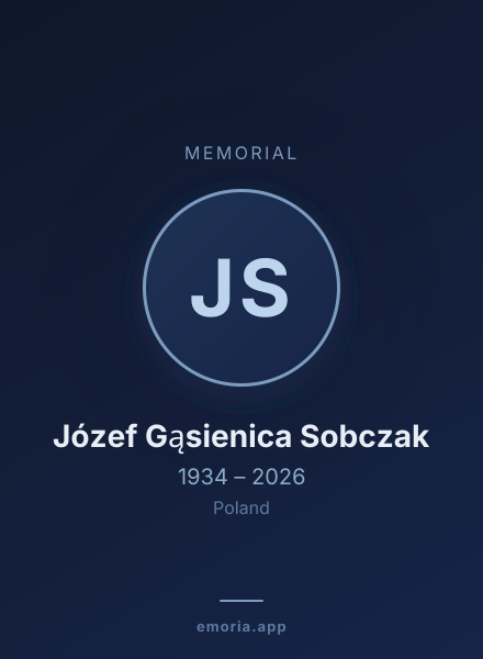 Memorial portrait of Józef Gąsienica Sobczak