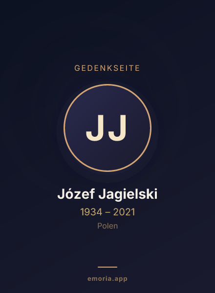 Gedenkportrait von Józef Jagielski