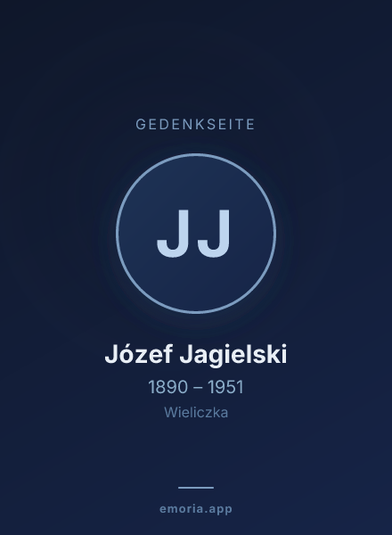 Gedenkportrait von Józef Jagielski