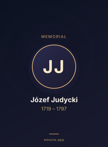 Memorial portrait of Józef Judycki