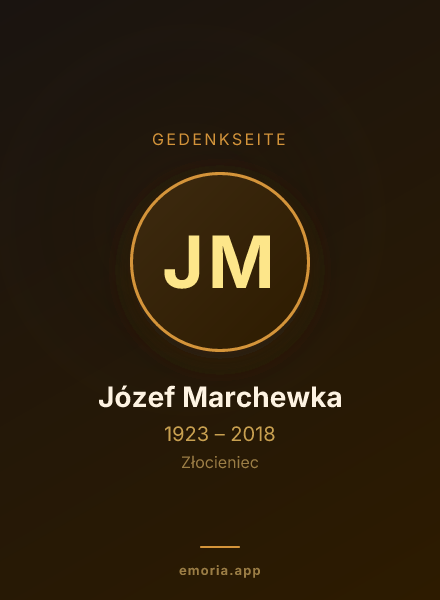 Gedenkportrait von Józef Marchewka