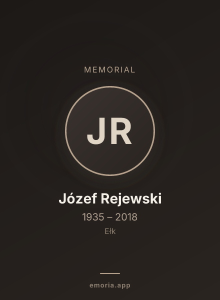 Memorial portrait of Józef Rejewski